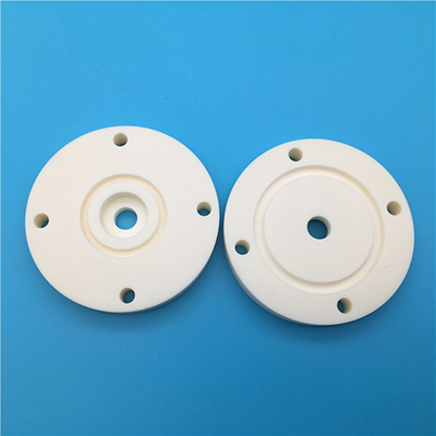 Wear resistant pure alumina ceramic plate disc cust