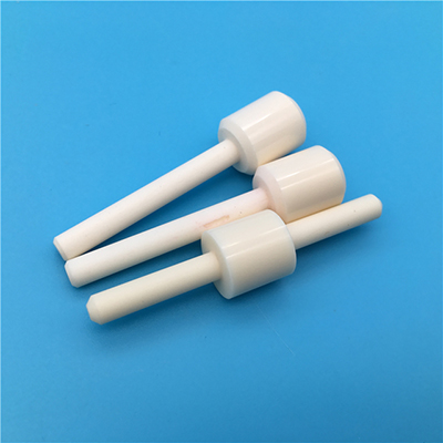 High precision ivory Al2O3 alumina ceramic machinery plunger