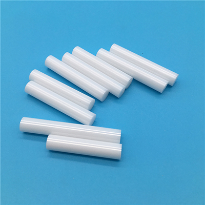 Abrasion proof white zirconia ceramic locating pin rod stick