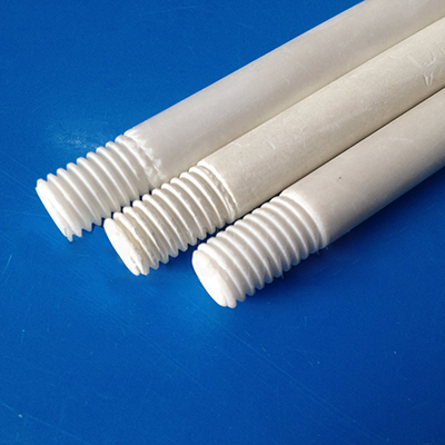 Customized Machining alumina ceramic threaded rods