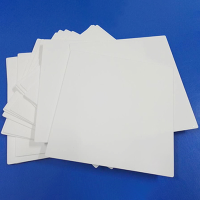 Customized alumina ceramic insulating substrate sheet base tab