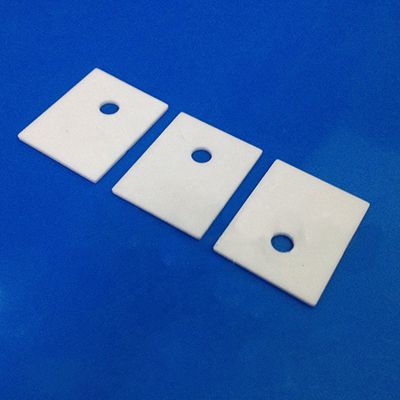 96% Alumina ceramic insulation plate with hole