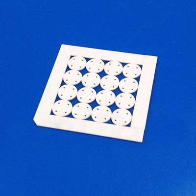 Laser cutting processing of alumina ceramic substrate